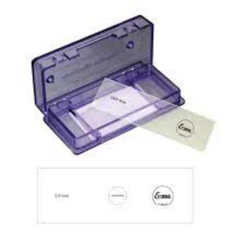 Stage Micrometer Slide - Color: Transparent