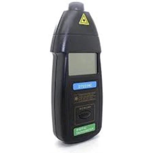 Non Contact Laser Tachometer - Color: Black