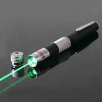 Green Laser Pointer - Durable Plastic, Various Sizes Available | Round Shape, Bright Beam For Effective Presentations