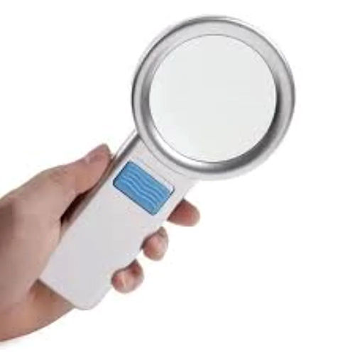 Pocket Led Magnifier - Color: Silver