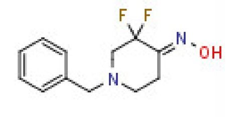 1-Benzyl-3,3-difluoropiperidin-4-one oxime