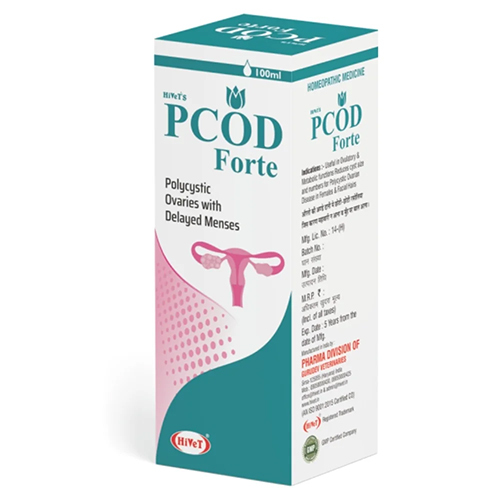 100 Ml Pcod Forte Syrup - Drug Type: General Medicines