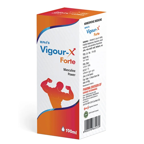 100 Ml Vigour-X Forte Syrup - Drug Type: General Medicines