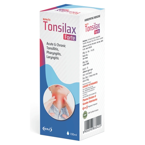 100 ML Tonsilax Forte Syrup