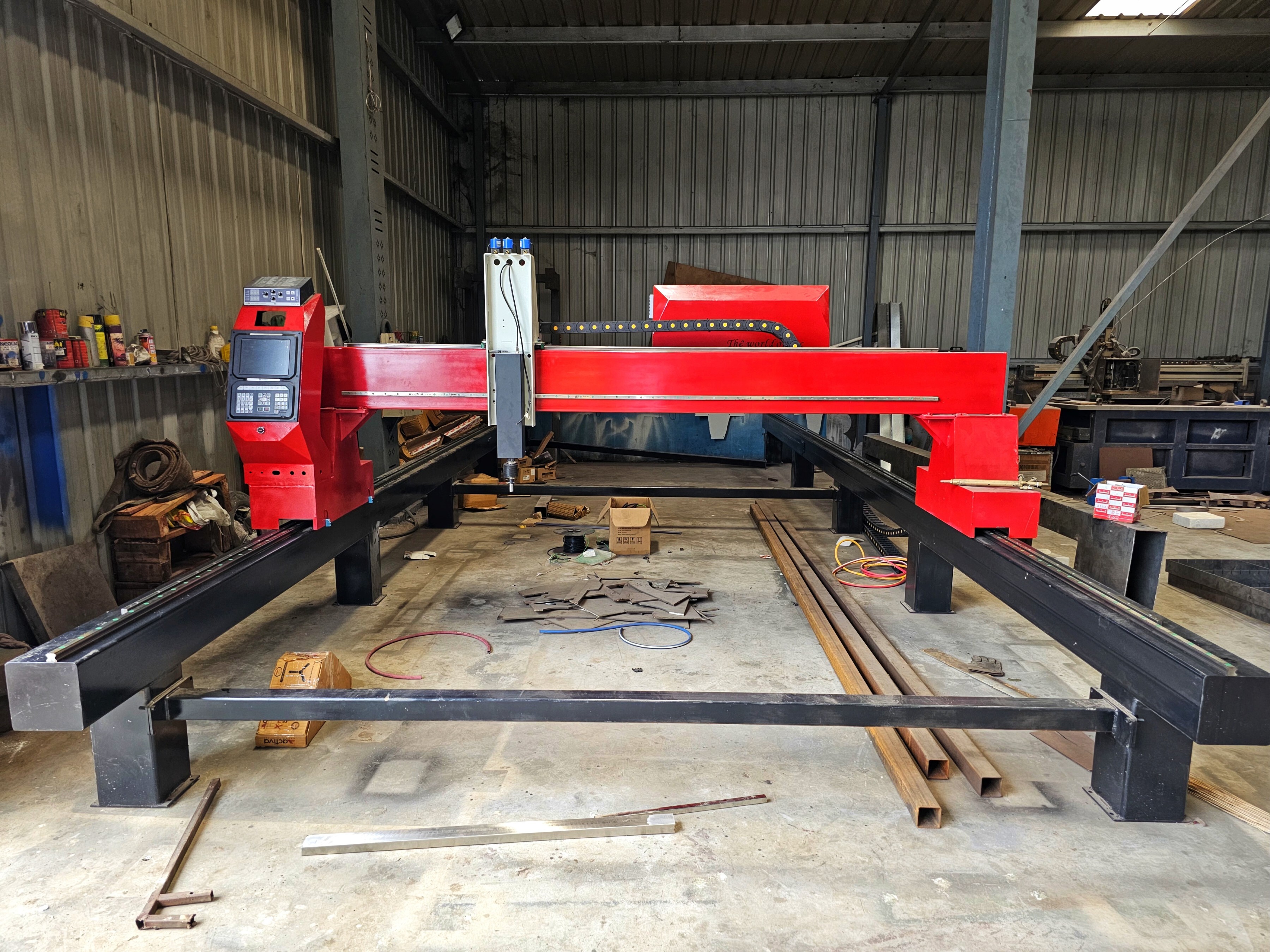 Gantry Type Cnc Plasma Cutting Machine - Automatic Grade: Automatic