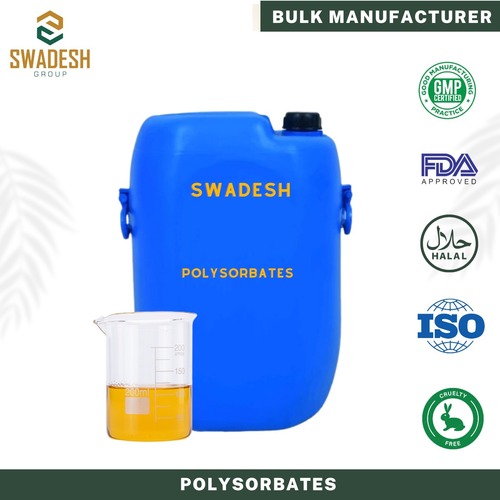 Polysorbate 20, 40, 60 and 80