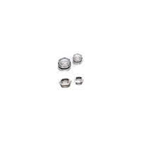 Tp Knob Type Oil Level Indicator - Mild Steel, Standard Size, Silver Color | Industrial Usage, 1 Year Warranty