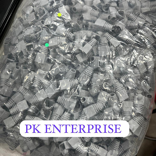 PVC ईथरनेट नेटवर्क केबल स्ट्रेन रिलीफ बूट्स