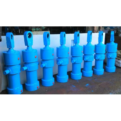 Hydraulic Cylinder Center Tunniun Type - Color: Blue