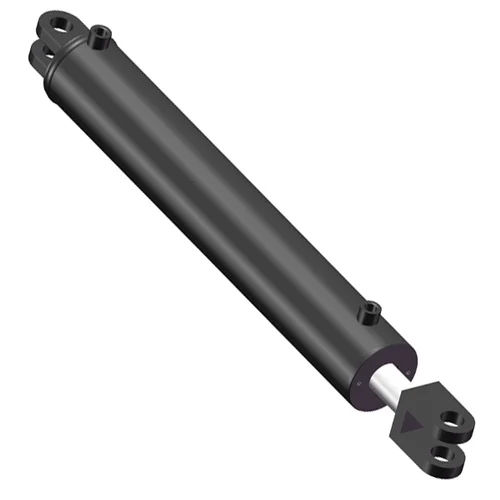 Double Acting Hydraulic Cylinder - Material: Steel