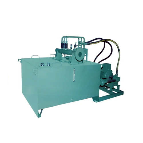 Hydraulic Power Pack - Standard Size | Blue Color, Reliable Performance, Versatile Applications