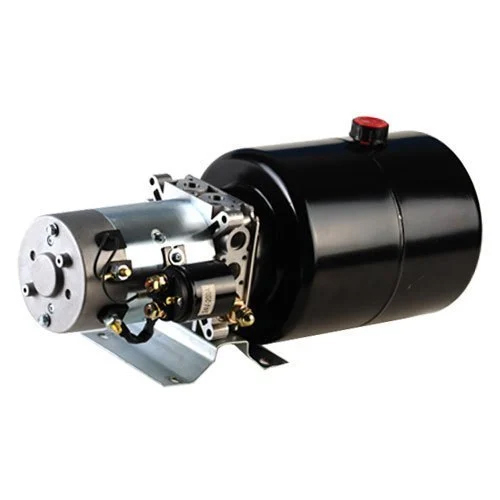Dc Hydraulic Power Pack - Mild Steel, Standard Size | 220 Volt Power Supply, 1 Year Warranty, Ideal for Industrial Use