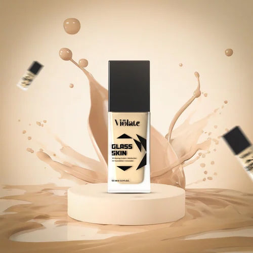 Glass Skin Liquid Gel Foundation By 7 Violate