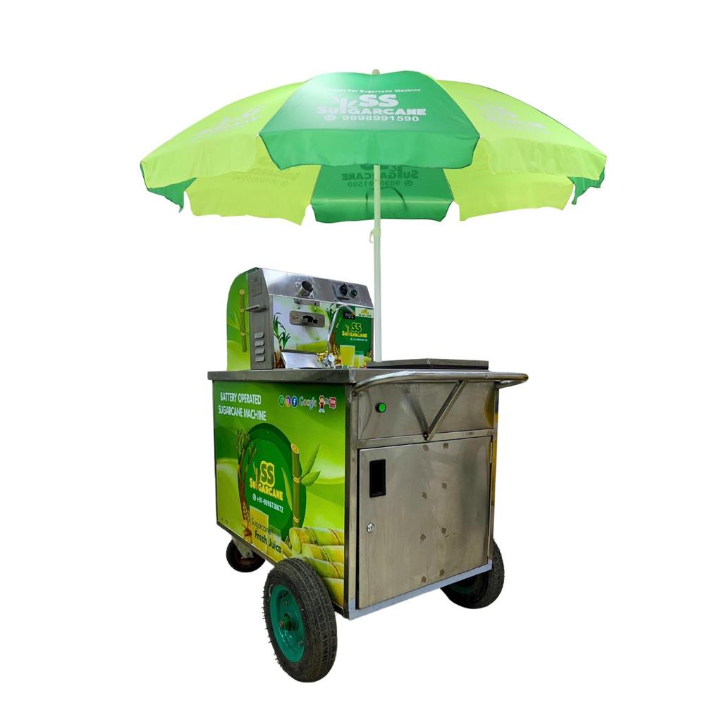 Sugarcane 304 Battry Oprated Cart