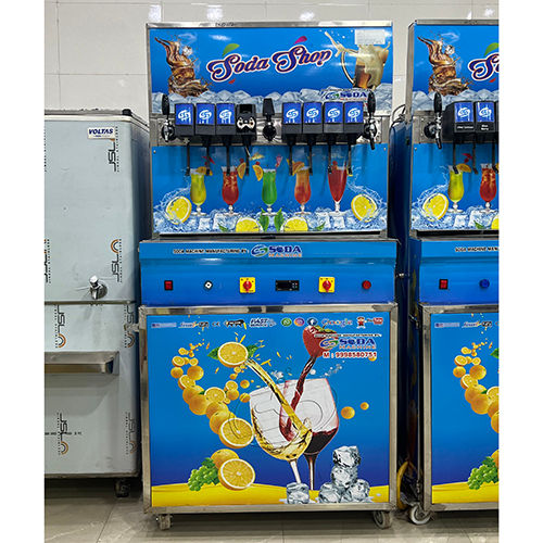 8+2+1 Platinum Plus Soda Shop Machine - Automatic Grade: Semi-Automatic