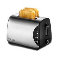 Toaster Machine - Stainless Steel, Various Sizes Available | Semi-automatic, Perfect For Hotels And Restaurants, Adjustable Settings For Optimal Toasting