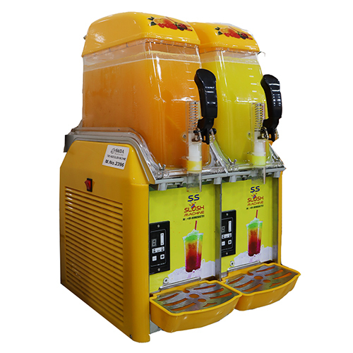 2 Head Slush Machine - Feature: High Efficiency