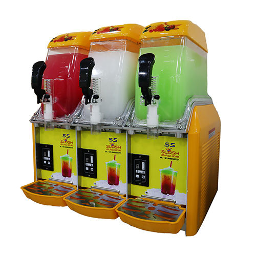 3 Head Slush Machine - Feature: High Efficiency