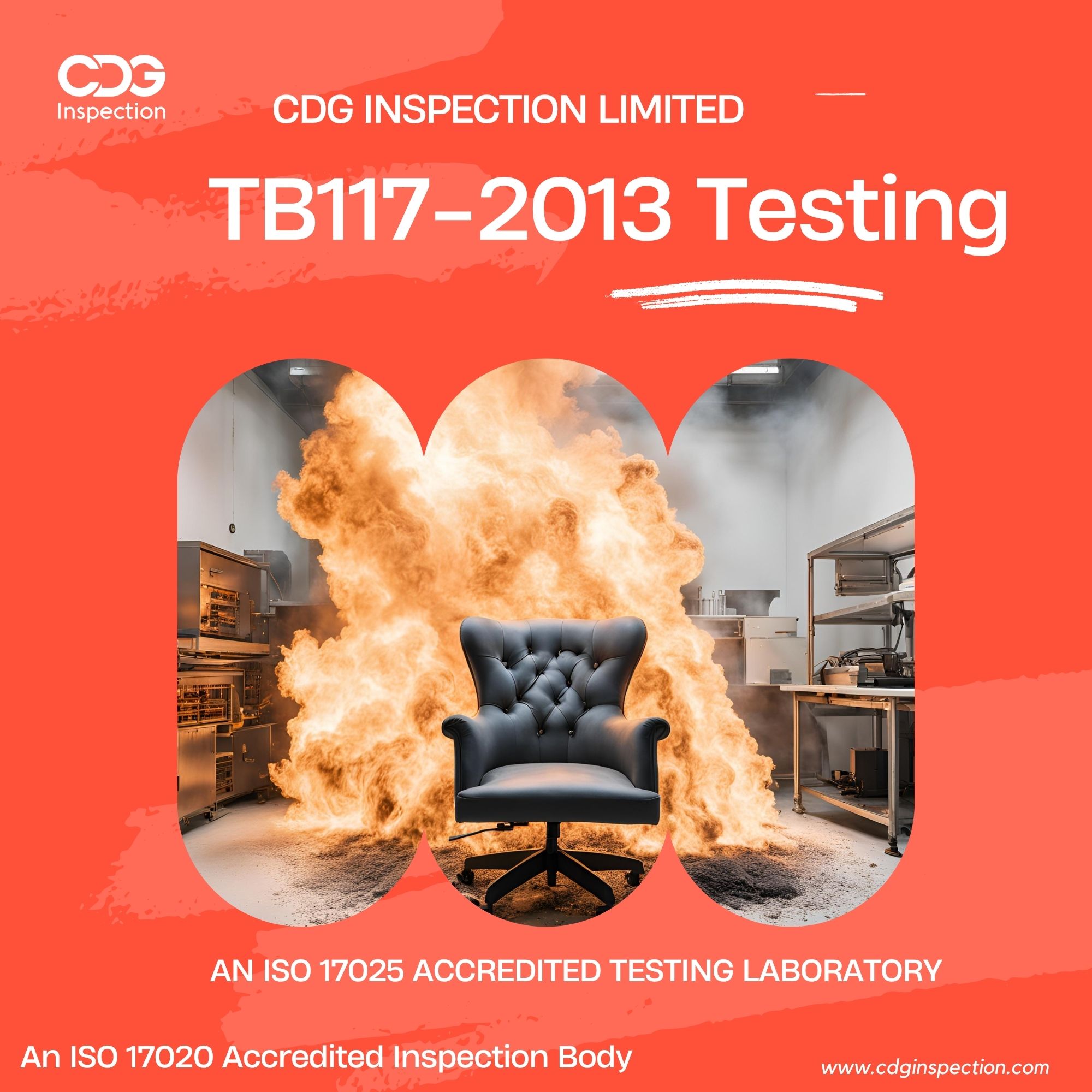 TB117-2013  Testing (Upholstered Furniture Flammability Test)