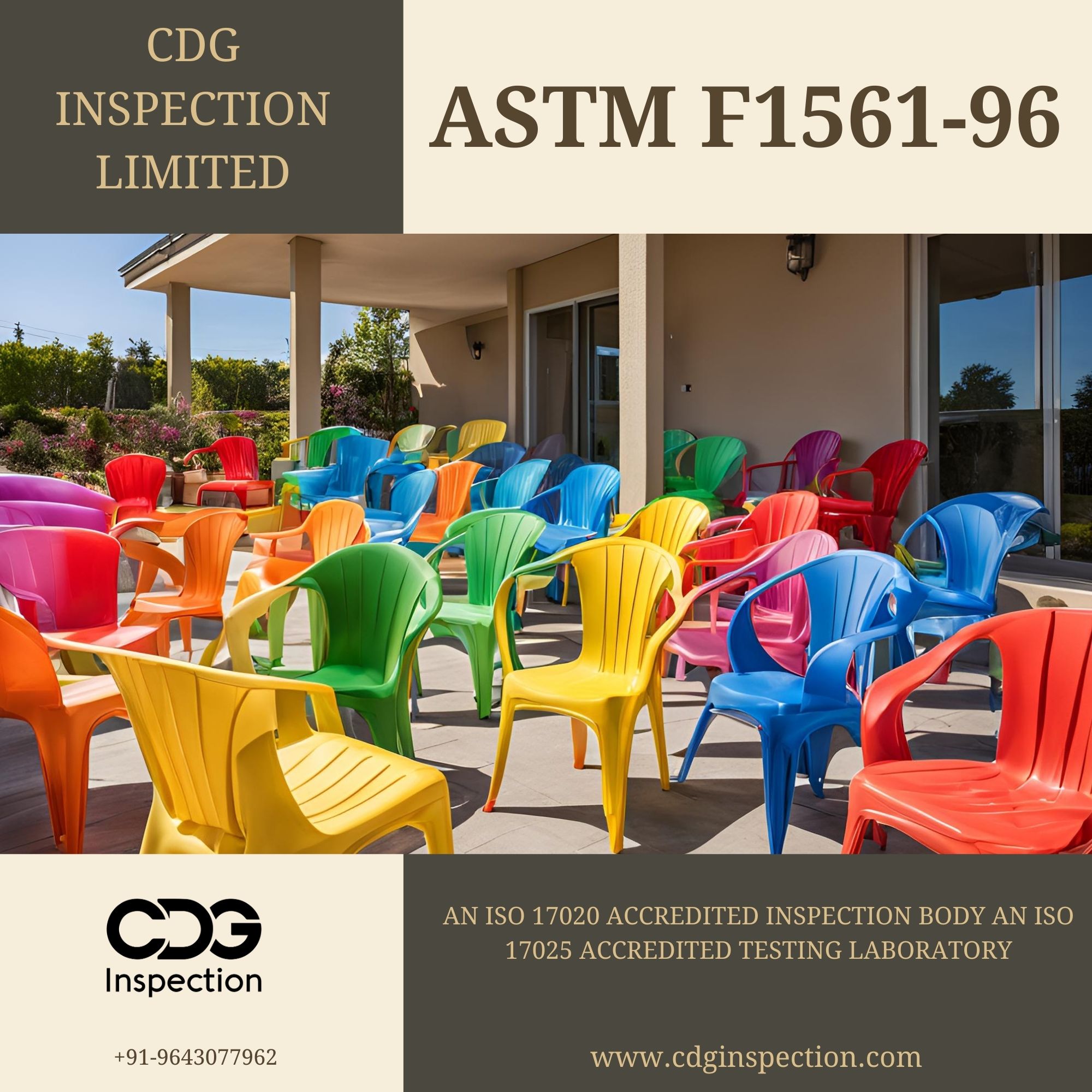 ASTM F1561-96 (Plastic Chairs for Outdoor Use)