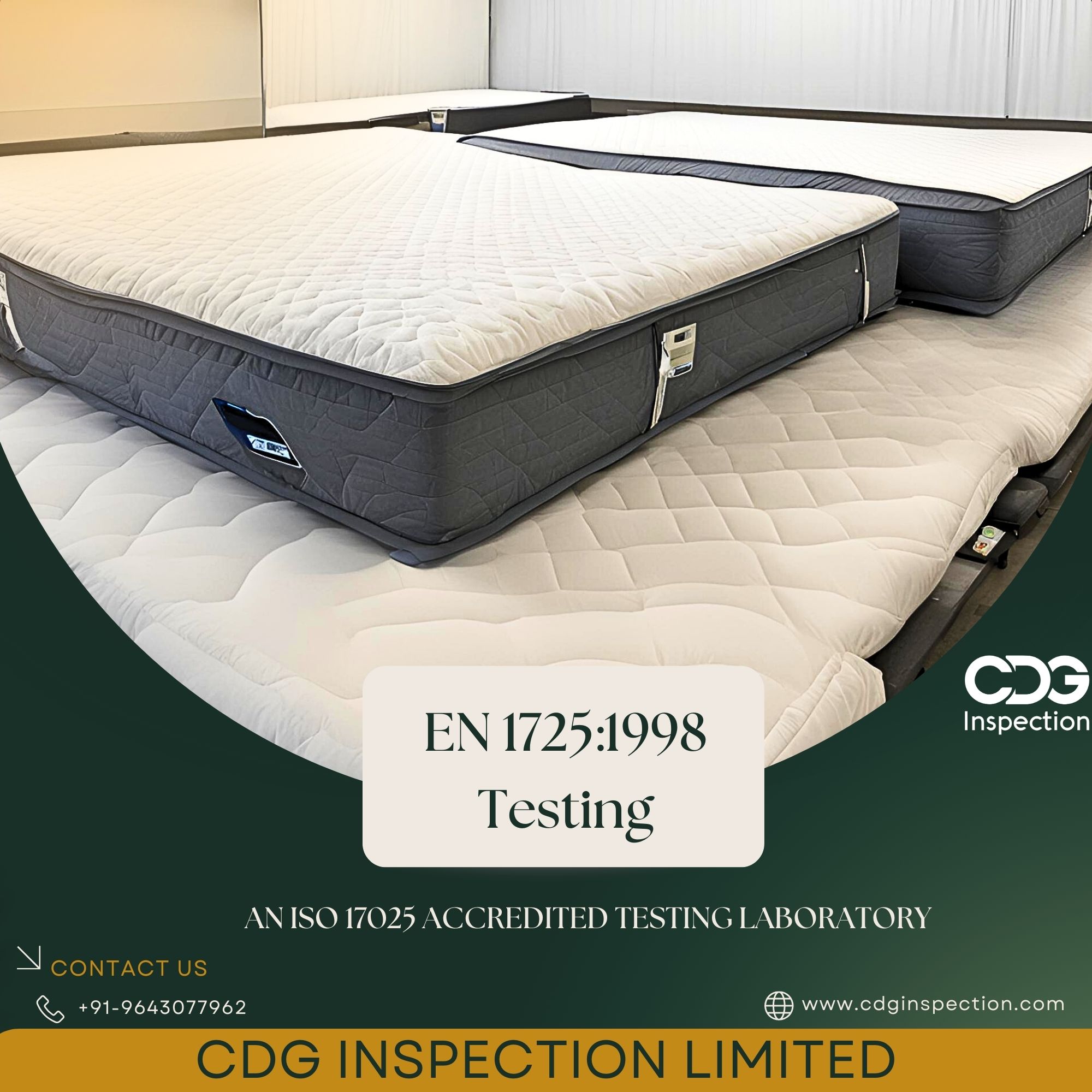 En 1725:1998 (Beds And Mattresses Testing)