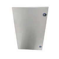 2 Way Mild Cr Steel Electrical Panel Box - Color: White