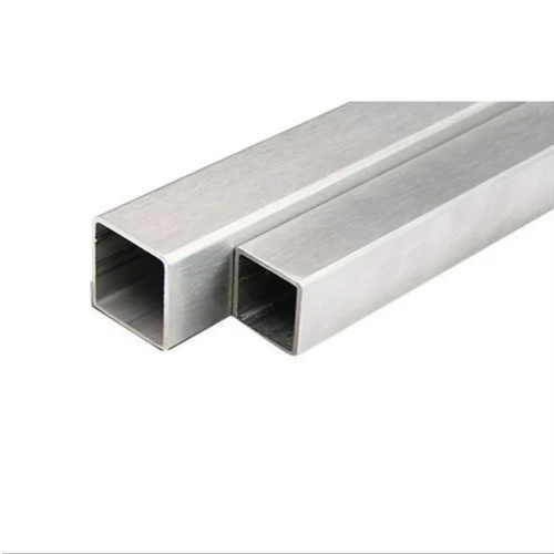 316L Stainless Steel ERW Square Pipe - 12 Meter Length, 1 to 5 mm Thickness, Silver Color, Polished & Mill Finished Surface, SS316 Grade