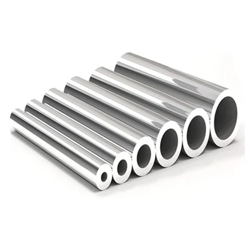 Stainless Steel Welded Round Pipe - 3/4 Inch Outer Diameter, 3 Meter Length, Silver Color, Mill Finished or Finished Polished, Hot-Rolled Seamless Design