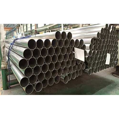 904L Stainless Steel ERW Pipe - 15 Meter Length, Silver Color, Seamless Round Shape, Hot Rolled SS316 Material, Polished Surface Finish