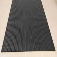 Rubber Cow Mat - 10mm Thick, 6ft X 4ft | Anti-slip Latex Back, Washable, Diamond Top Design, Black Color
