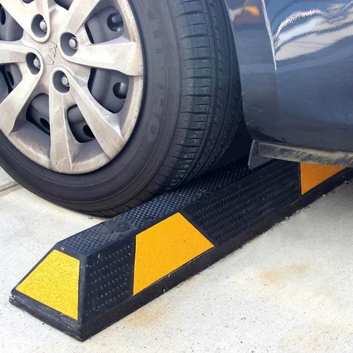 रबर का पहिया रोकने वाला