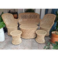 Natural Bamboo Chair And Table Sofa Set - Furniture Type: Outdoor Furniture