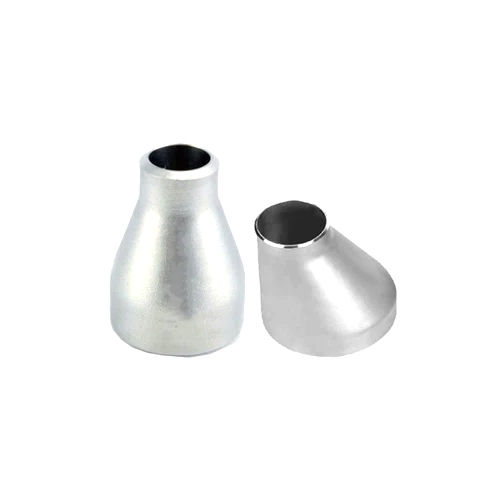 Industrial Stainless Steel Pipe Reducer - Color: Silver