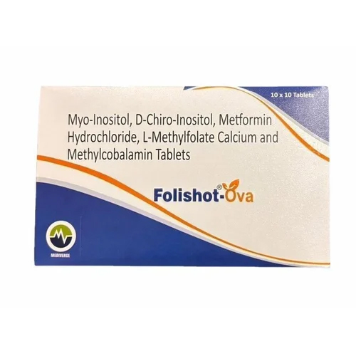 Myo Inositol D Chiro Inositol Metformin Hydrochloride L Methylfolate Calcium Tablets