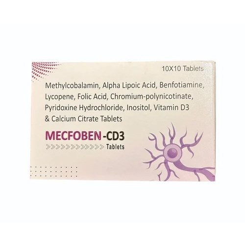 Methylcobalamin Alpha Lipoic Acid Benfotiamine Lycopene Folic Acid Chromium PolynicotinateTablets