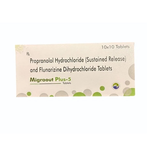 Propranolol Hydrochloride Sustained Release Flunarizine Dihydrochloride Tablets