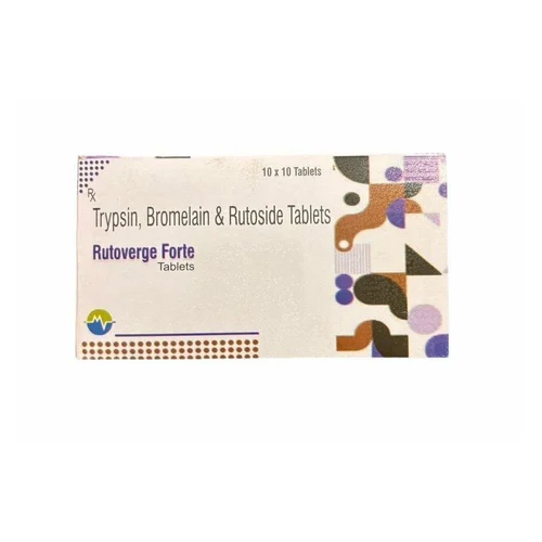 Trypsin Bromelain Rutoside Tablets