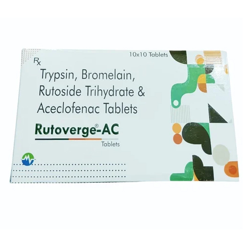 Trypsin Bromelain Rutoside Trihydrate Aceclofenac Tablets