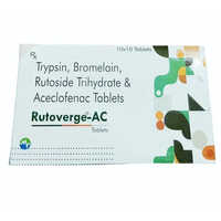 Trypsin Bromelain Rutoside Trihydrate Aceclofenac Tablets