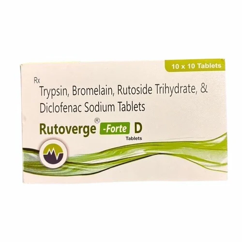 Trypsin Bromelain Rutoside Trihydrate Diclofenac Sodium Tablets - Drug Type: General Medicines