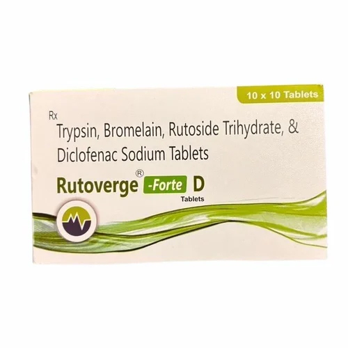 Trypsin Bromelain Rutoside Trihydrate Diclofenac Sodium Tablets