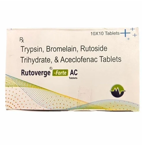 Trypsin Bromelain Rutoside Trihydrate Aceclofenac Tablets