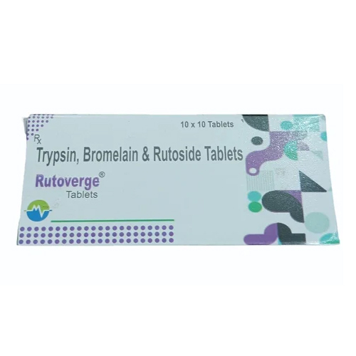 Trypsin Bromelain Rutoside Tablets