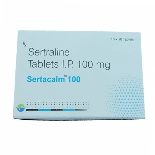 100Mg Sertraline Tablets Ip - Drug Type: General Medicines