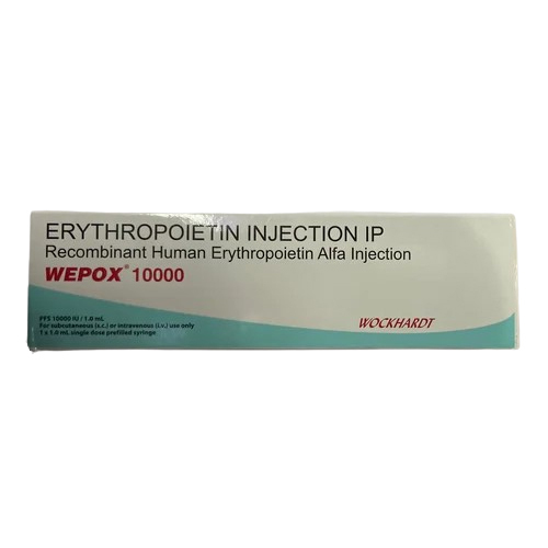 Epthropoietin Injection - 10000 IU | Suitable For Adults, Storage in Cool & Dry Place, Dosage as Suggested