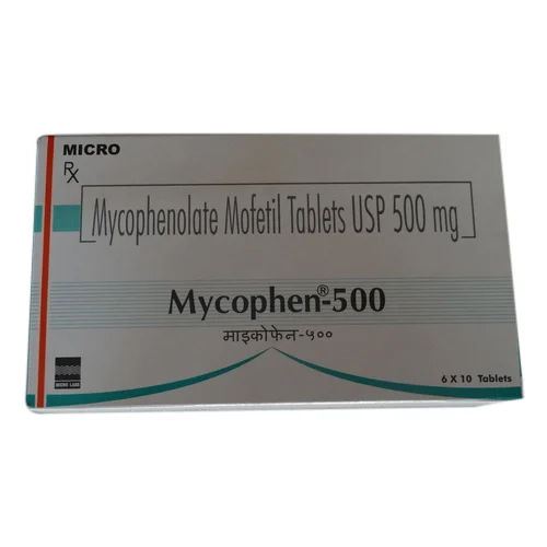 500mg Mycophenolate Mofetil Tablets USP