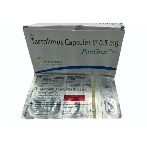 Pharma 0.5mg Tacrolimus Capsules IP