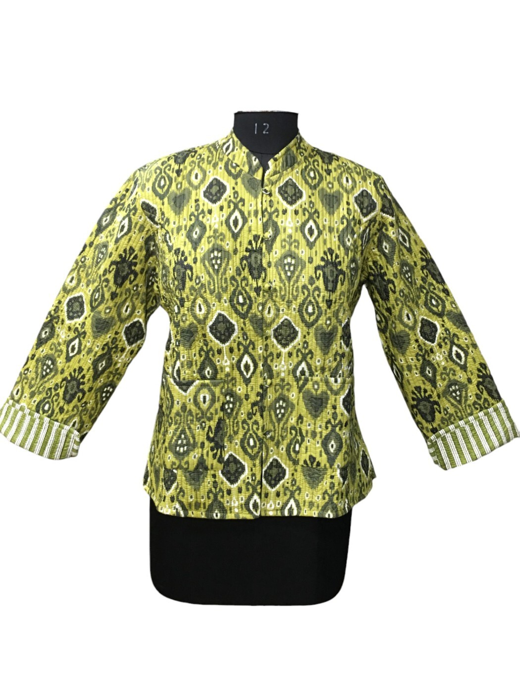 Cotton Floral Printed Short Jacket
