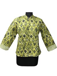 Cotton Floral Printed Short Jacket