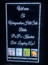 2d Led Signboard - Body Material: Acp
